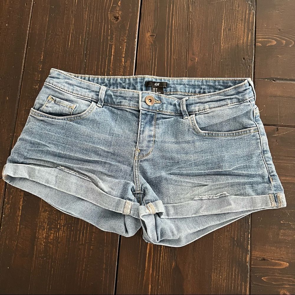 SALE…. H & M Denim Jean Shorts size 8